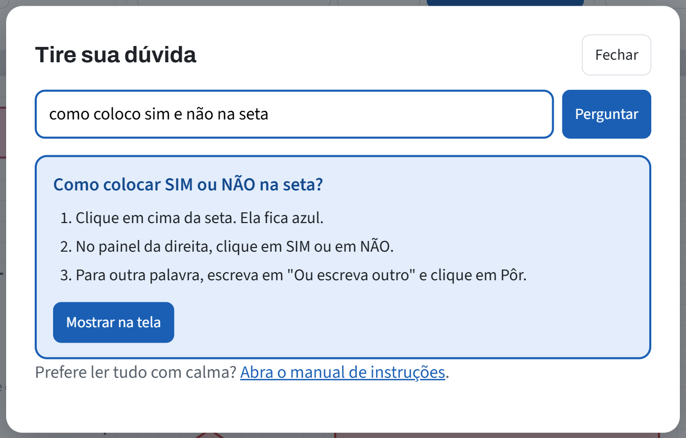 Janela Tire sua dúvida com uma resposta